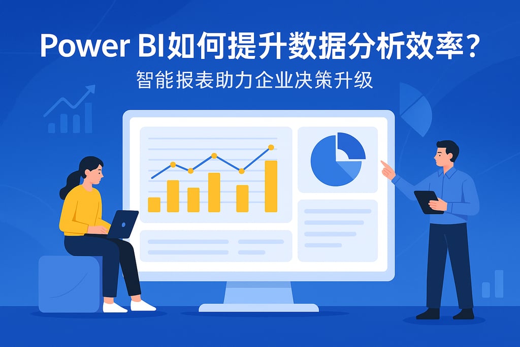 Power BI如何提升数据分析效率？智能报表助力企业决策升级